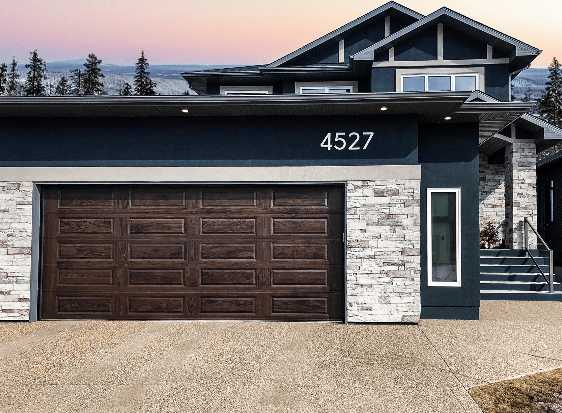 Residential garage doors C.H.I Overhead Doors